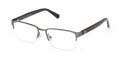 Guess GU50326 Matte Gunmetal Shiny Dark Green (009) Eyeglasses - Color Image