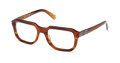 Guess GU50332 Light Brown Horn (047) Eyeglasses - Color Image