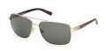 Harley-Davidson HD00018 Matte Pale Gold / Light Brown/Horn (32N) Sunglasses - Color Image