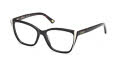 Skechers SE50102 Shiny Black / Dark Havana (001) Eyeglasses - Color Image