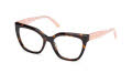 Skechers SE50105 Dark Havana / Shiny Light Pink (052) Eyeglasses - Color Image