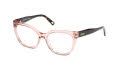 Skechers SE50105 Shiny Light Pink / Dark Havana (077) Eyeglasses - Color Image