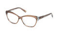 Skechers SE50131 Shiny Light Brown (047) Eyeglasses - Color Image