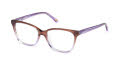 Skechers Kids SE50113 Light Brown / Gradient / Shiny Violet (047) Eyeglasses - Color Image