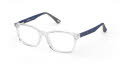 Skechers Kids SE50117 Crystal / Matte Blue (026) Eyeglasses - Color Image