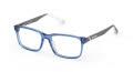 Skechers Kids SE50118 Shiny Blue / Matte Grey (090) Eyeglasses - Color Image
