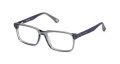 Skechers Kids SE50118 Shiny Grey / Matte Black (020) Eyeglasses - Color Image