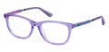 Skechers Kids SE50169 Shiny Violet / Crystal (078) Eyeglasses - Color Image