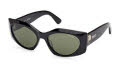 Emilio Pucci EP0216 Shiny Black / Green Lens (01N) Sunglasses - Color Image