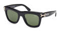 Emilio Pucci EP0222 Shiny Black / Green Lens (01N) Sunglasses - Color Image