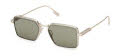 Ermenegildo Zegna EZ0243 Matte Pale Gold (32N) Sunglasses - Color Image