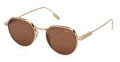 Ermenegildo Zegna EZ0244 Shiny Light Bronze (34J) Sunglasses - Color Image