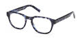 Timberland TB50052 Blue Deep Havana (056) Eyeglasses - Color Image