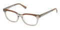 Kenneth Cole KC50011 Shiny Beige (045) Eyeglasses - Color Image