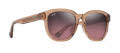 Maui Jim Akahai AF Shiny Trans Light Brown/Maui Rose (RS646-01) Sunglasses - Color Image