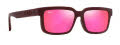 Maui Jim Hiapo AF Matte Burgundy/MAUI Sunrise (P655-04) Sunglasses - Color Image