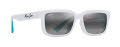 Maui Jim Hiapo AF Matte White/Neutral Grey (655-05) Sunglasses - Color Image