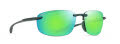 Maui Jim Hookipa Ultra Metal Matte Green / MAUIGreen (GM676-15) Sunglasses - Color Image