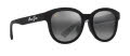 Maui Jim Ihupani AF Matte Black / Neutral Grey (658-02) Sunglasses - Color Image