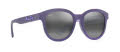 Maui Jim Ihupani AF Matte Dark Violet w/Purple Int / Neutral Grey (658-28) Sunglasses - Color Image