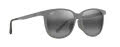 Maui Jim Ilikea AF Matte Grey / Neutral Grey (650-14) Sunglasses - Color Image