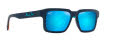 Maui Jim Kahiko Matte Dark Blue / Blue Hawaii (B635-03) Sunglasses - Color Image
