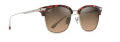 Maui Jim Kalaunu AF Shiny Reddish Havana w/Silver / HCL Bronze (HS629-10) Sunglasses - Color Image