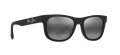 Maui Jim Kaulike Matte Black / Neutral Grey (687-02) Sunglasses - Color Image