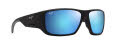 Maui Jim Keha Matte Black / Blue Hawaii (B663-02) Sunglasses - Color Image