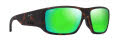 Maui Jim Keha AF Matte Dark Havana / MAUIGreen (GM664-10) Sunglasses - Color Image