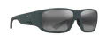 Maui Jim Keha AF Matte Dark Military Green / Neutral Grey (664-15) Sunglasses - Color Image