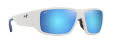 Maui Jim Keha AF Matte White / Blue Hawaii (B664-05) Sunglasses - Color Image