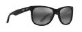 Maui Jim Kikonia XL Matte Black / Neutral Grey (693-02) Sunglasses - Color Image