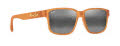 Maui Jim Kuniahi AF Matte Transparent Orange / Neutral Grey (688-29) Sunglasses - Color Image