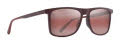 Maui Jim Makamae Matte Burgundy (R619-04) Sunglasses - Color Image