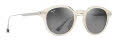 Maui Jim Momi Shiny Trans Yellow w/Silver (GS622-21) Sunglasses - Color Image