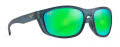 Maui Jim Nuu Landing Matte Teal w/Aquamarine Rubber (GM869-03) Sunglasses - Color Image