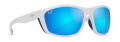 Maui Jim Nuu Landing White w/Navy Rubber (B869-05) Sunglasses - Color Image