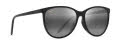 Maui Jim Ocean-723 Shiny Black (723-02A) Sunglasses - Color Image