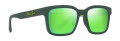 Maui Jim Opiopio AF Matte Green w/Greens Grad Int (GM659-15) Sunglasses - Color Image