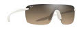 Maui Jim Palulu Metal Matte Platinum (HS680-05) Sunglasses - Color Image