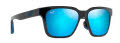 Maui Jim PUNIKAI Shiny Black (B631-02) Sunglasses - Color Image