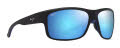 Maui Jim Southern Cross-815 Matte Black/Blue (B815-02) Sunglasses - Color Image