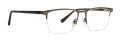 Argyleculture Stapleton Brushed Medium Brown (BMB1) Eyeglasses - Color Image