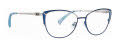 Badgley Mischka Lyana Teal (TEL) Eyeglasses - Color Image