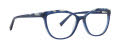 Trina Turk Inde Blue (BLU) Eyeglasses - Color Image