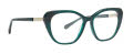 Vera Bradley Leyton Foxglove Fields Green (FFG) Eyeglasses - Color Image
