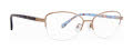 Vera Bradley Sonia Cerulean Bouquet (CBQ) Eyeglasses - Color Image