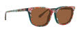 Vera Bradley Larisa Sun Clip Leaf Me Not Paisley Sunglasses - Color Image