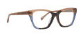 Trina Turk TT Leeves Blue Tortoise (BTB) Eyeglasses - Color Image